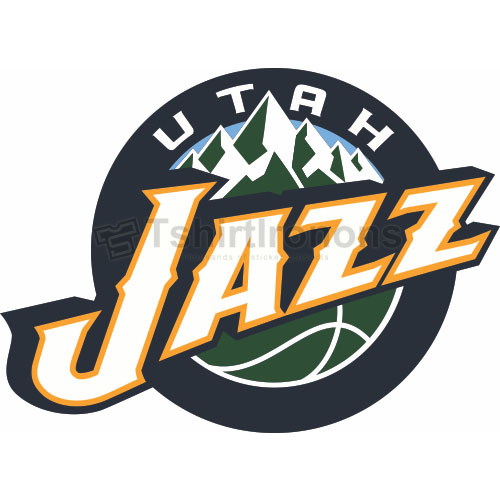 Utah Jazz T-shirts Iron On Transfers N1211 - Click Image to Close